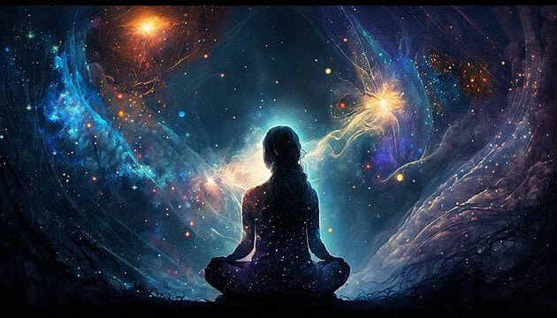 kosmiczna medytacja